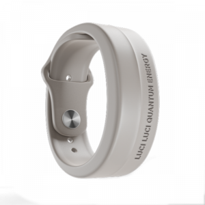 Pulseira silicone magnética quantum energy - Nude