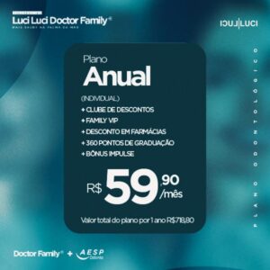 Odontologia - Plano Dental One Anual